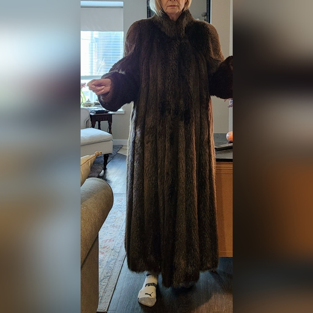 Canadian beaver coat